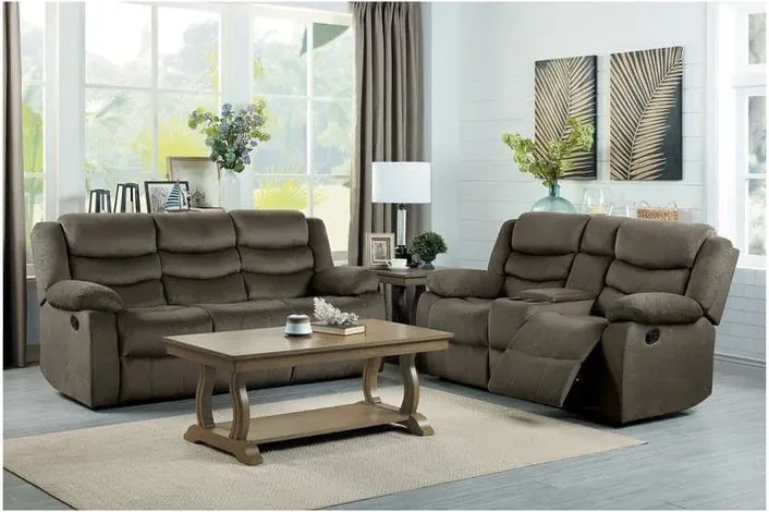 Recliner sofa set in a modern Nairobi living room, Recliner Masters Kenya